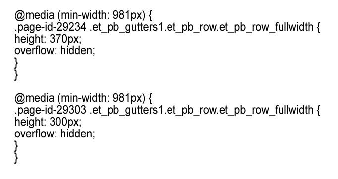 Suggested css to target specific rows